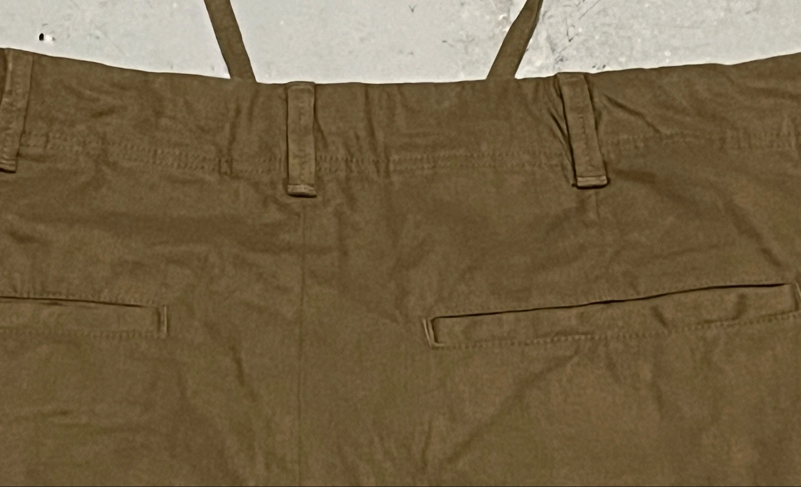 Cotton linen khaki pants – photo 12